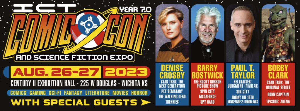 ICTComicon 2023 Special Guests Header